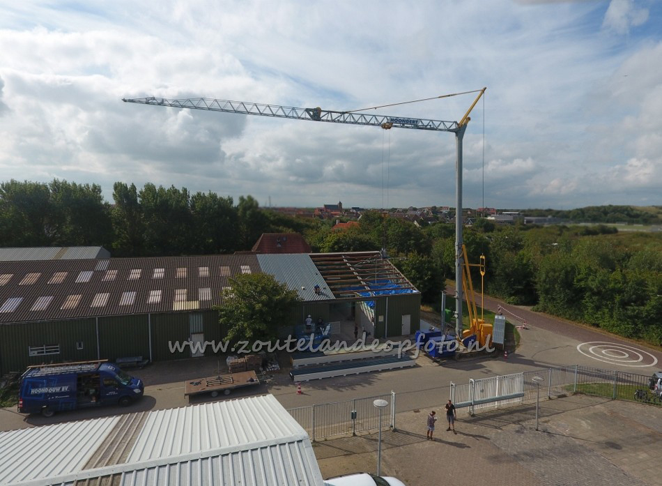Nieuw dak voor loods Molenweg
